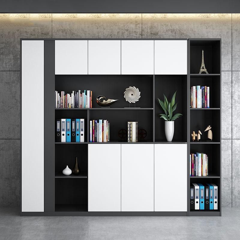 Hot Sale Modern Style Elegant Office Furniture Wooden Bookcase Filing Cabinet