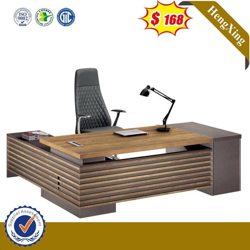 Luxury L Shape Wooden Office Furniture Modern Executive Table