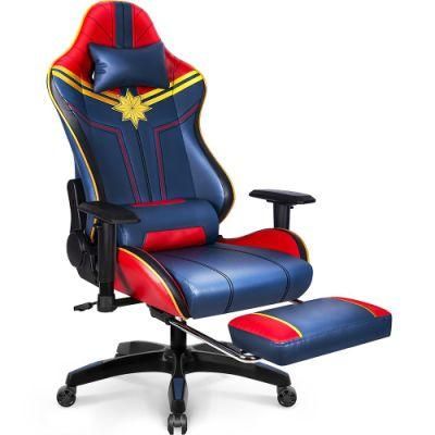 Cartoon Man Computer PC Gaming Chair with Reclining Backrest