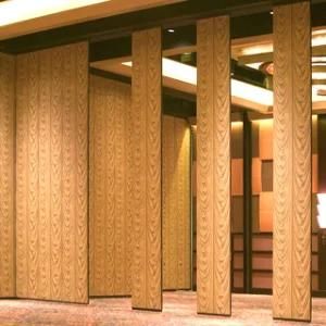 China Sliding Folding Room Divider Partitions and Acoustic Movable Walls for Conference Hall