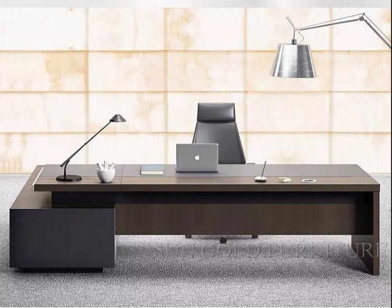 Modern Design Luxury Office Table Executive Desk Wooden Furniture