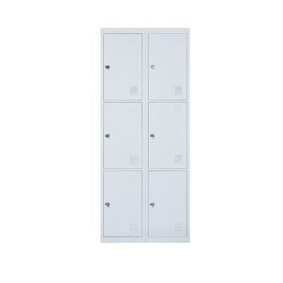 Metal Tool Storage Steel Locker Philippines/Saudi Arabia Cabinet 6 Doors