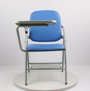Leather Strap Board Training Chair Folding Chair Office Meeting Chair Journalist Chair