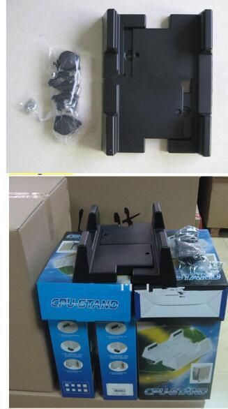 Furniture Hardware Plastic Adjustable CPU Holder, Office Accessories
