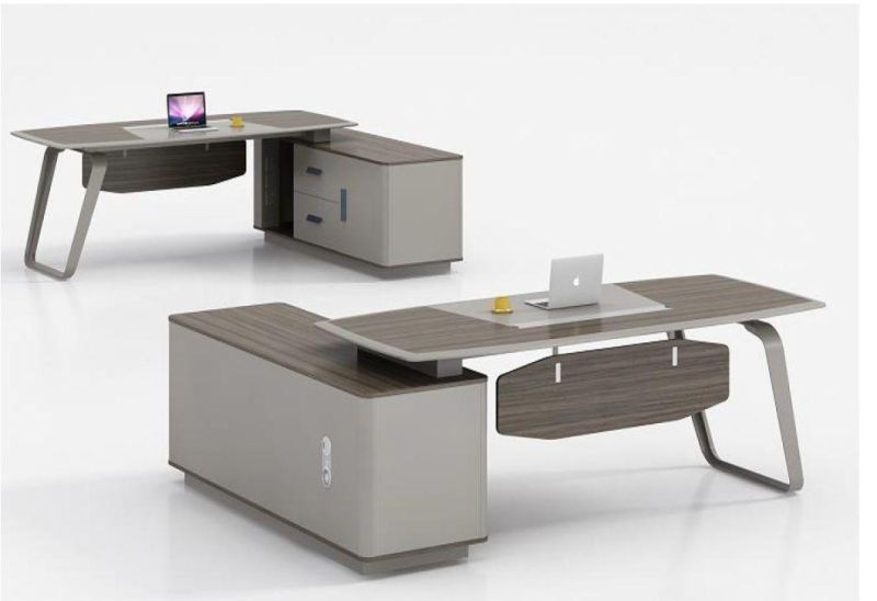 Modular Standard Accessories Material Latest Size Office Table Designs with Metal Legs