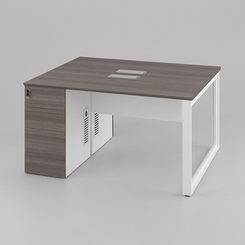 High Quality Modern Design Two Seats Computer Desk Office Desk Furniture