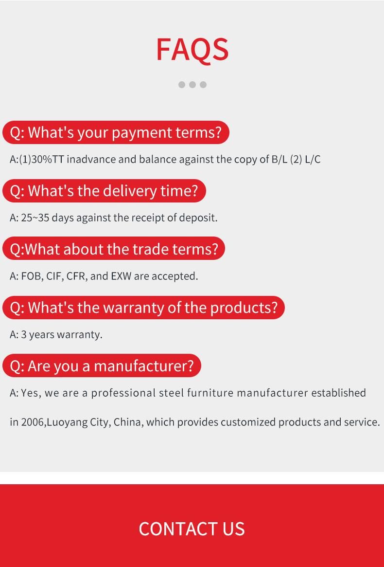 Luoyang Factory Made High Standard Mobile Mass Shelf