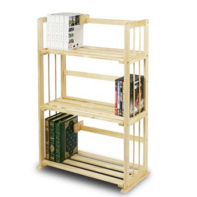a Simple Solid Pine Bookcase Commodity Shelf 0220