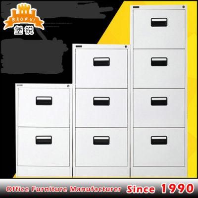 Office Use Office Metal Furniture 4 Drawers Vertical Steel Storage Filing Cabinet