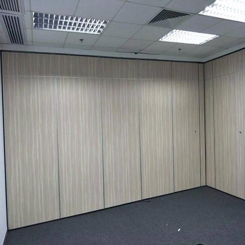 Foldable Sliding Hanging System No Floor Track Movable Partition Wall