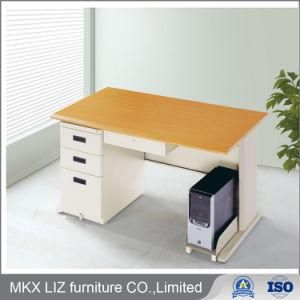 High Quality Furniture Steel Table Office Metal Computer Desk with CPU Holder (E07B)