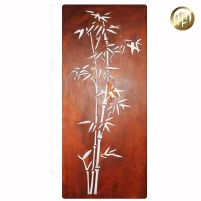Rusty Corten Steel Rectangular Customized Garden Screen