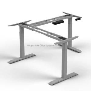 Home Office Furniture Sit Stand Electric Height Adjustable Desk Frame Office Table