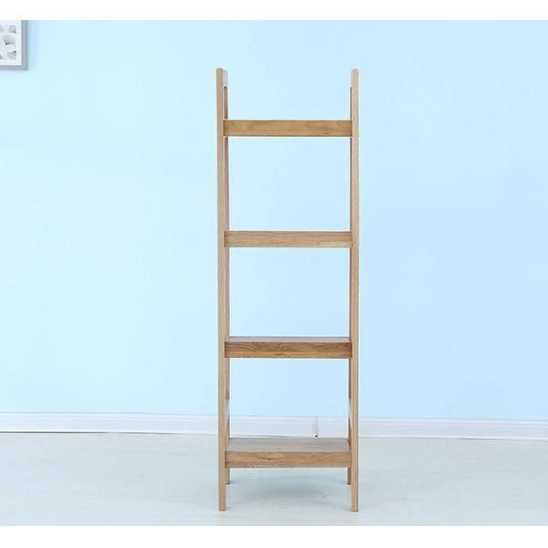 Solid Wood Norwegian Style Shelf Simple Bookshelf Storage Rack