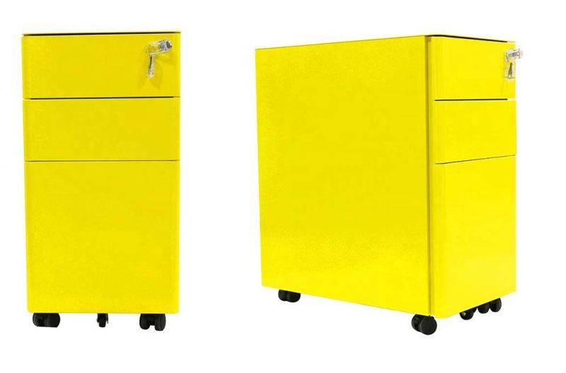 Modern Design Steel Mobile Pedstal Metal Drawer File Cabinet