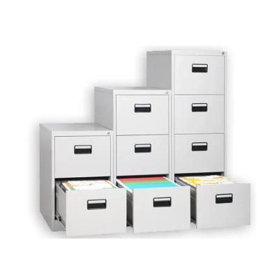 4 Drawer Steel Cabinet Plastic Handle Multi Drawer Cabinet Four Drawer Lateral File Cabinet