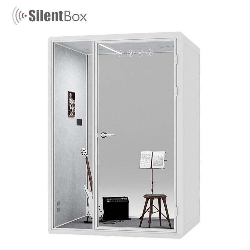 Indoor Prefabricated Office Pods Soundproof Office Meeting Pods Movable Silence Soundproofing Office Pod
