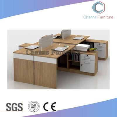 High Quality Furniture Straight Shape Four Seats Office Workstation (CAS-WA11)