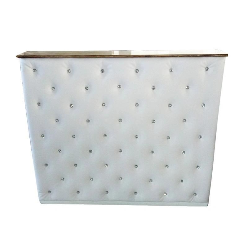 Hl-029 2021 Top Quality Mix Color Salon Reception Table Consult Table for Sale Cashier Desk Check-out Counter Checkstand