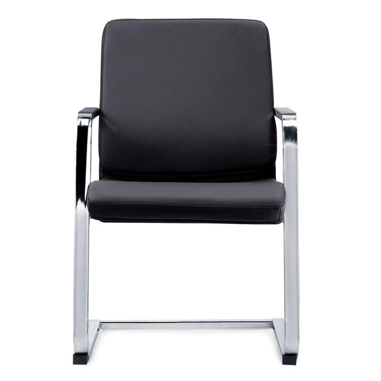 White Cow Leather Foam Type High Back Executive Office Chair