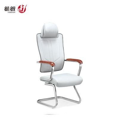 Computer Home Staff Boardroom Leather Bow Shape Office Chair