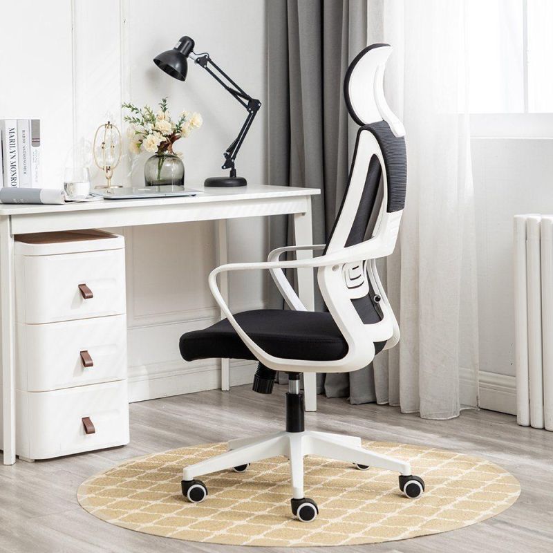 Office Executive Furniture MID-Back Back Swivel Fabric Mesh Office Chair Swivel with Wheels