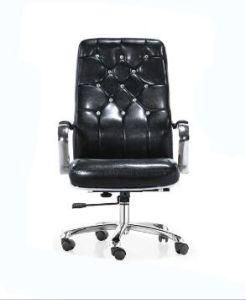 High Back Good Quality Tufted Crystal Executive Manage PU Swivel Chair