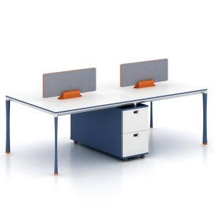 4 Person Workstation Modern Office Desk Computer Desks Office Furniture Table