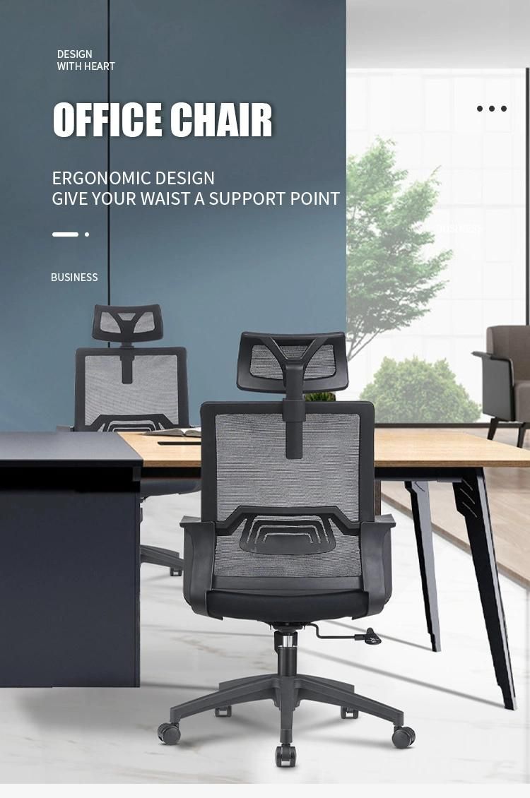 Wholesale Mesh Swivel with Armrest Cheap Price Ergonomic Computer Office Chair