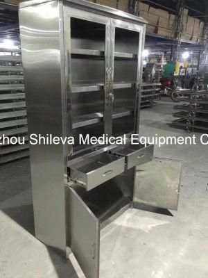 Medical Furniture /Hospital Trolley/ Clinic Instrument Storage Cabinet