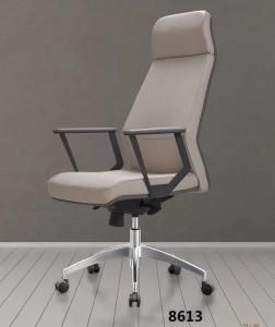 Leather Office Executive Chairs with PP Armrest