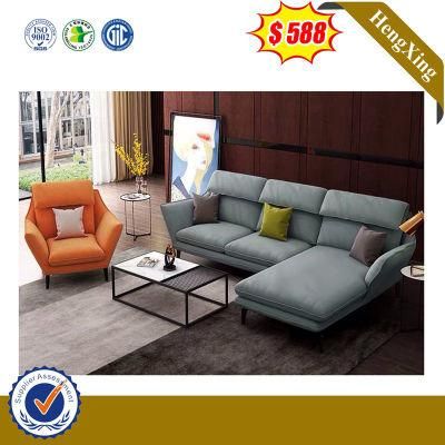 Commercial Style Wooden Furniture Office Sectional Leather Sofa