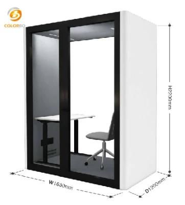 Office Use Sound Insulation Movable Silence Privacy Acoustic Phone Booth
