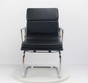 The Hot Sale Fashion MID Back Black Leather Office Chair