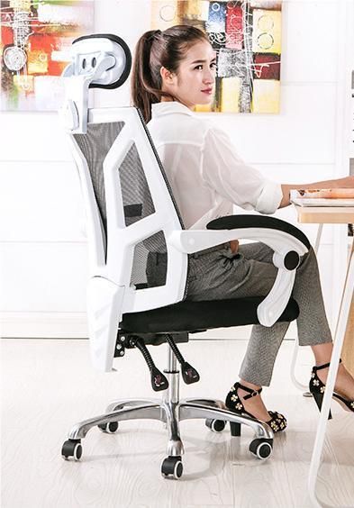 Yellow Ergonomic Mesh Chair Reclining Chair with Footrest Best Office Chair 2021 (YT-018)