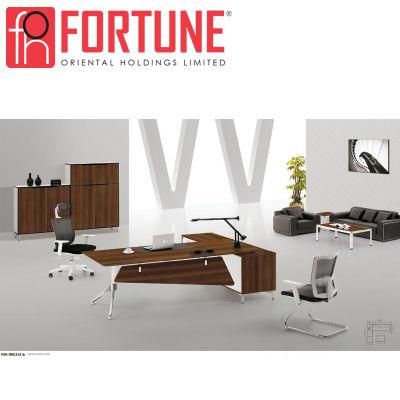 Special Design New Melamine MFC Office Desk with Side Return (FOH-SM2318-B)