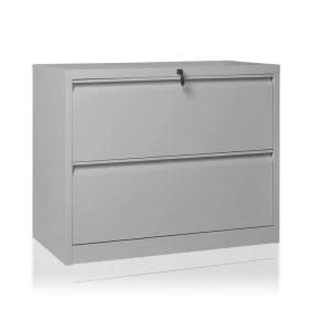 Office Furniture Metal Drawer Cabinet, 2 Drawer Steel Storage Cabinet, 2 Drawer Lateral Filing Cabinet