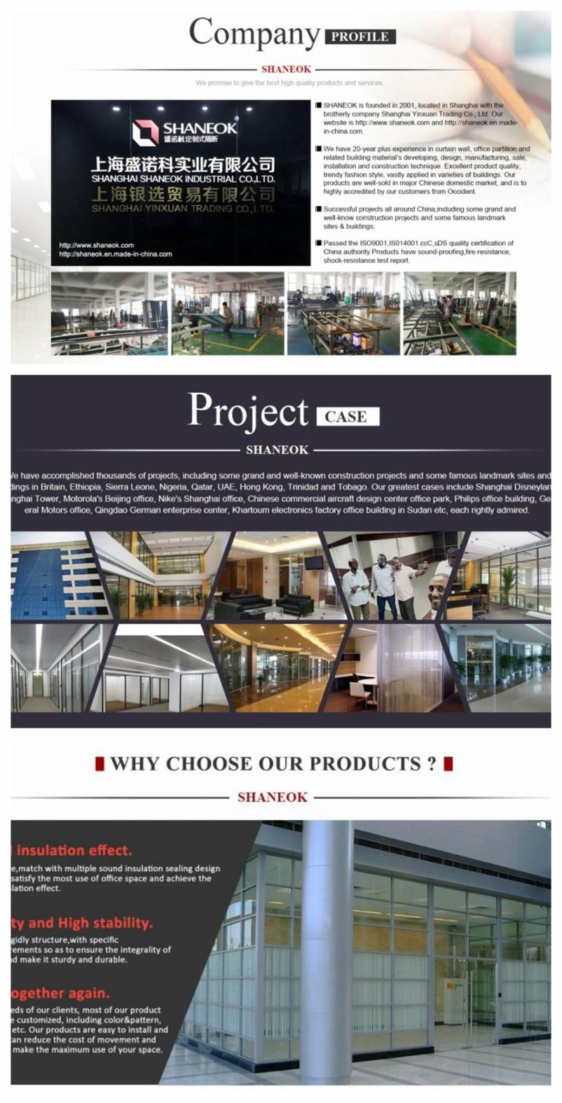 Glass and Plywood Partition, Aluminum Frame Glass Wall Prices Partion