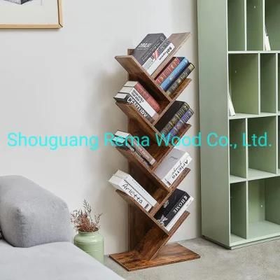 Tree Bookshelf Bookshelves Floor Standing Tree Bookcase in Living Room Home Office