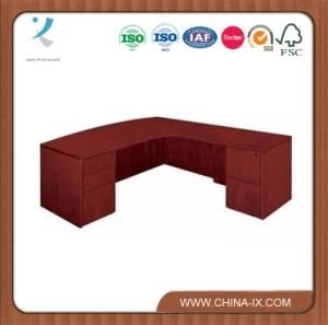 Bow Front Executive L Desk