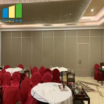 Wooden Folding Sliding Door Partition for Banquet Hall