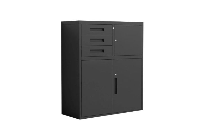 Hot Sale Steel Drawer Cabinet 4 Doors Storage Filing Cabinet