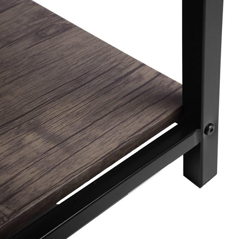 Christmas Carbon Loft Angband L-Shaped Corner Computer Desk with Shelf