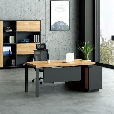 Simple Style Melamine Faced Boss Computer Office Executive Table