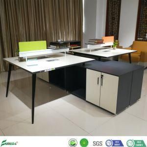4 Person Workstation MFC Office Furniture Laptop Office Workstation