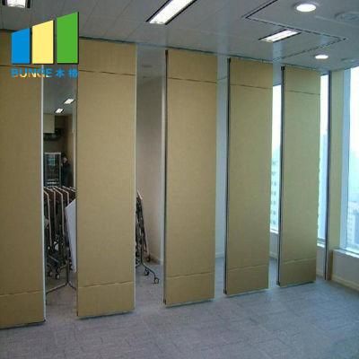 Conference Center Movable Sliding Sound Proofing Partition Walls