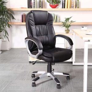 Comfortable Furniture High Back Executive PU Leather Padded Manager&prime;s Office Chair (LSA-019BK)