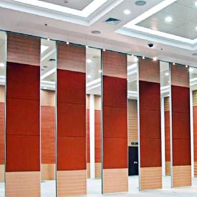 Oman Banquet Hall Movable Soundproof MDF Sliding Aluminium Movable Partition