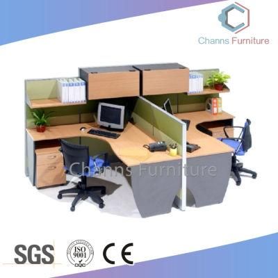 Modern Furniture T Shape Workstation Office Cubicle with Partitions (CAS-W41230)