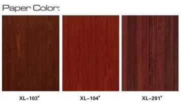 Wooden PU Genuine Leather Classic High Back Office Chair (R-1802)